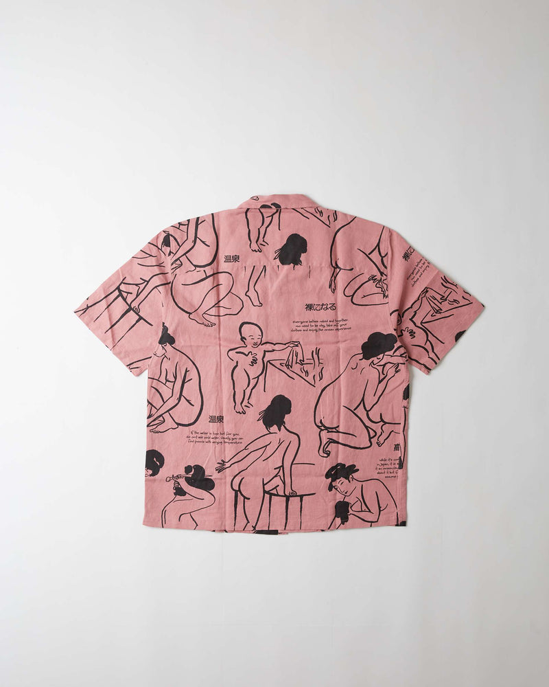 Edwin Onsen Shirt SS (Onsen AOP)