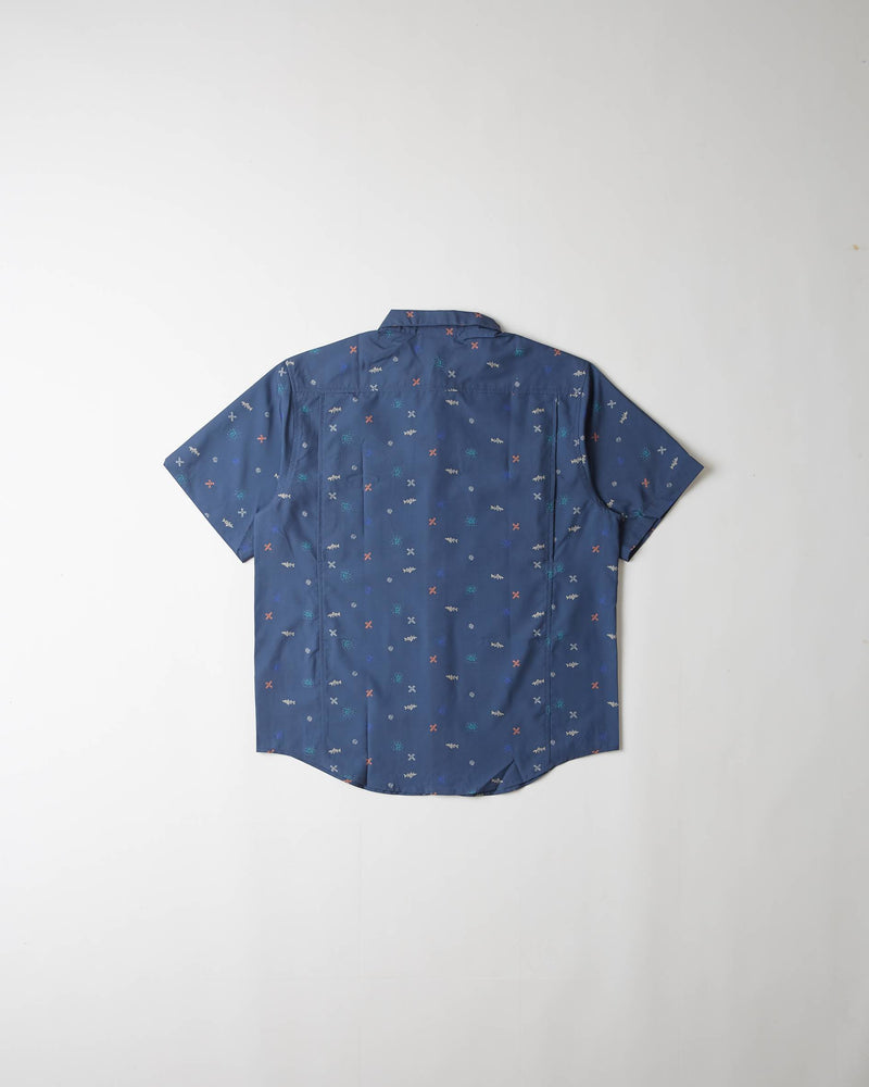 Patagonia M's Self Guided Hike Shirt (Blue)