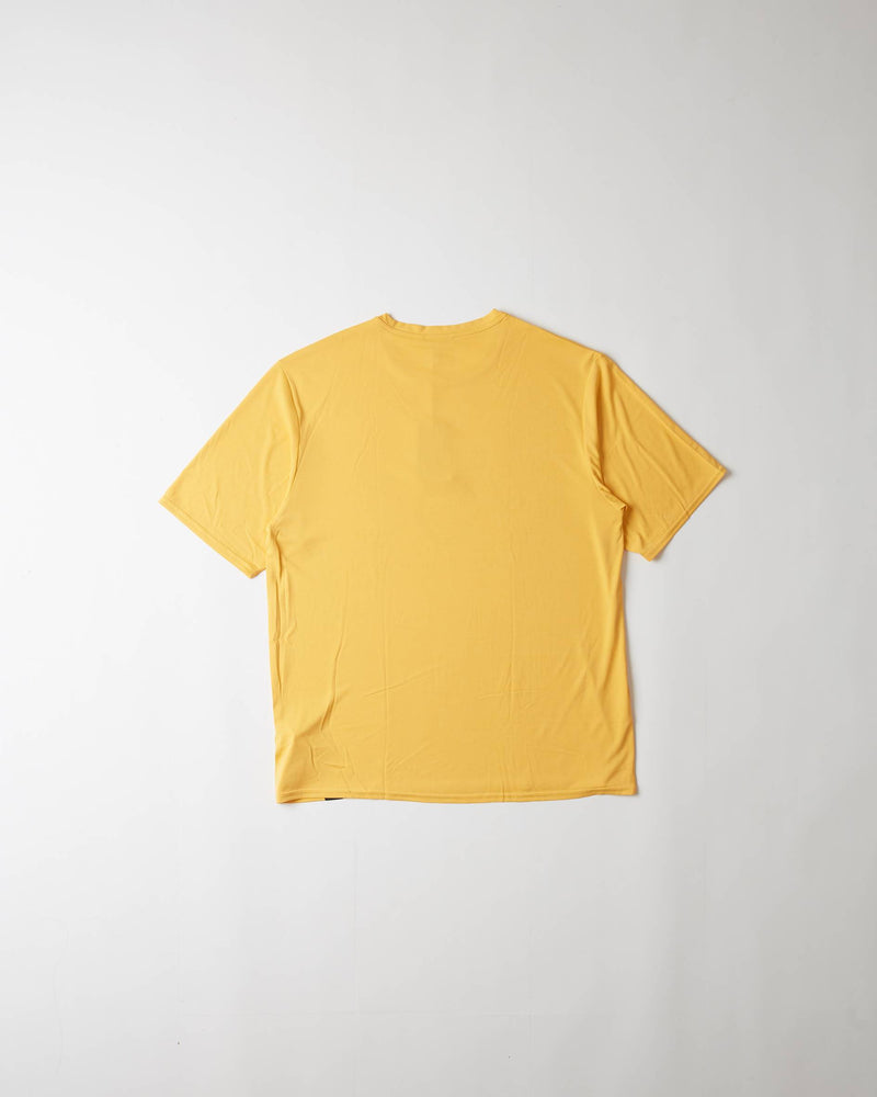 Patagonia M's Cap Cool Daily Graphic Shirt (Clean Climb Hex: Saffron X-Dye)