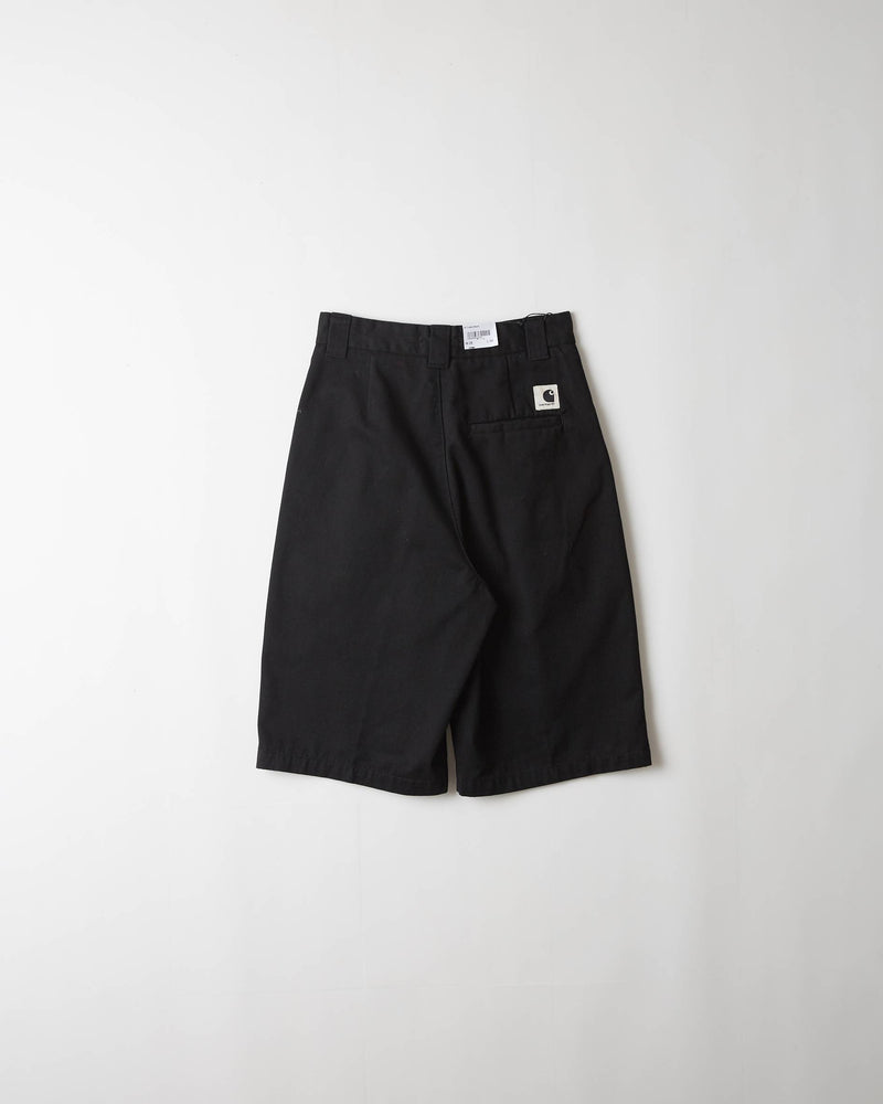Carhartt W' Tristin Short (Black Rinsed)