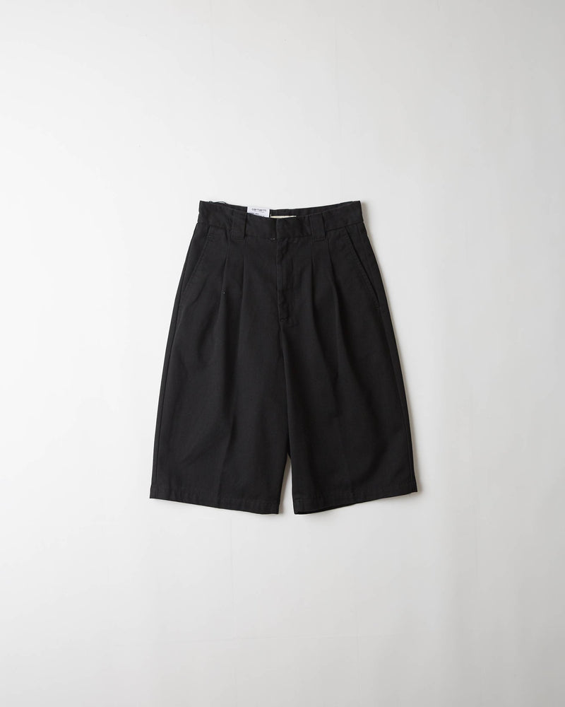 Carhartt W' Tristin Short (Black Rinsed)