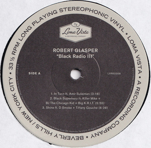 Robert Glasper - Black Radio III (2x12" Vinyl)