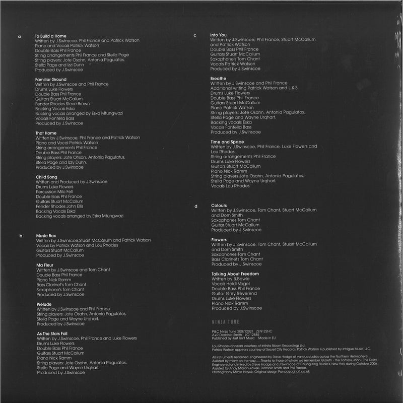 The Cinematic Orchestra - Ma Fleur (2x12" Vinyl + MP3) | Ninja Tune (ZEN122HC)