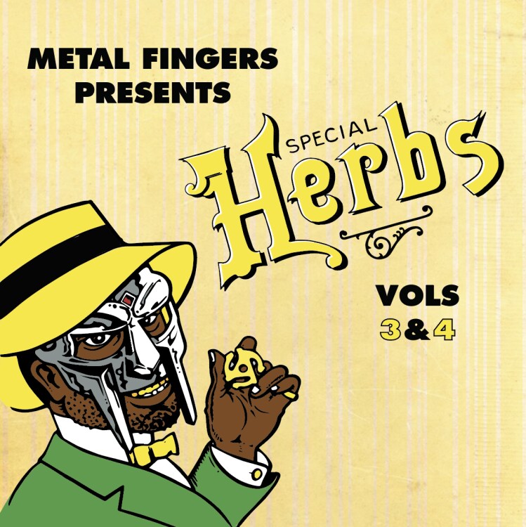 MF Doom - Special Herbs Vol. 3&4 (2x12" Vinyl) | Metalface (MFR202)