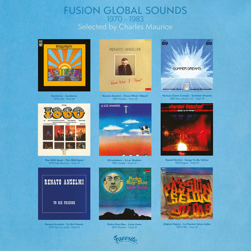 Various - Fusion Global Sounds (1970-1983)  (12" Vinyl) | Favorite Recordings (FVR183LP)