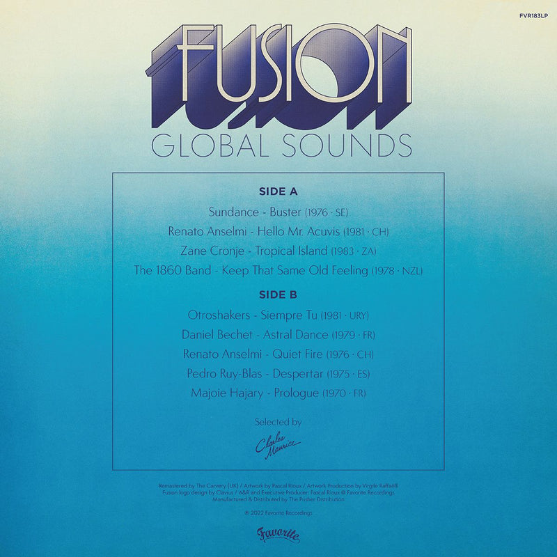 Various - Fusion Global Sounds (1970-1983)  (12" Vinyl) | Favorite Recordings (FVR183LP)